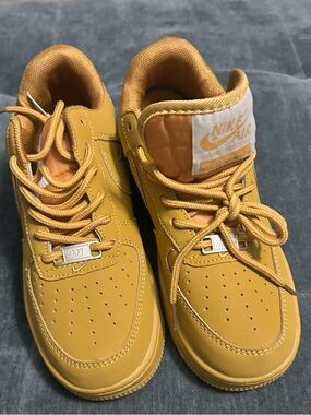 Nike Kids' Sneakers in Mustard Yellow